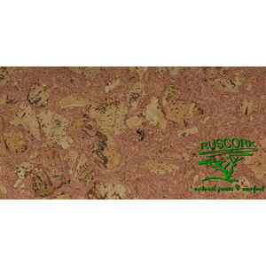 Пробковое покрытие   Ruscork Decorative cork wall PB-W Faial red