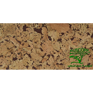 Пробковое покрытие   Ruscork Decorative cork wall Country brown