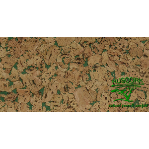 Пробковое покрытие   Ruscork Decorative cork wall Country green